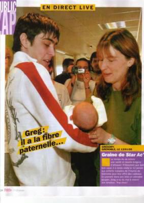 Gregory et un b�b�